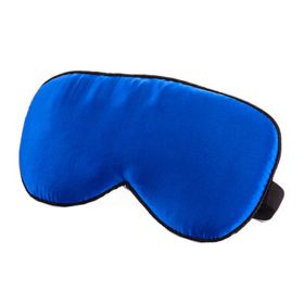 Silk Sleeping Eye Mask Sleep Mask Eye-shade Aid-sleeping,Royalblue