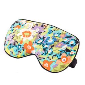 Silk Sleeping Eye Mask Sleep Mask Eye-shade Aid-sleeping,Colorful