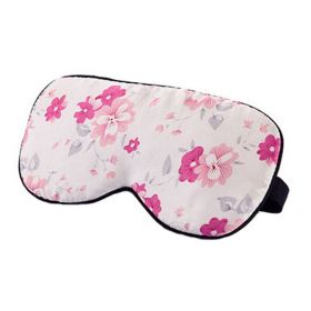 Silk Sleeping Eye Mask Sleep Mask Eye-shade Aid-sleeping,Pink
