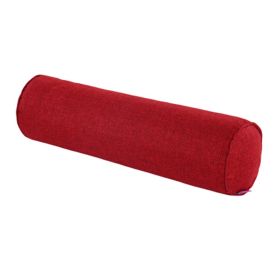 Health Neck Roll Pillow Neck Pillow Car Waist Pillow Sleeping Pillow Wine Red
