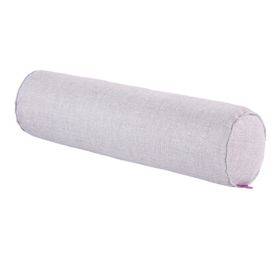 Health Neck Roll Pillow Neck Pillow Car Waist Pillow Sleeping Pillow Silver Gray
