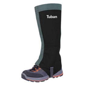 (Black)Waterproof Podothecas for Hiking, Outdoors Shoe Gaiters Fashion 1 Pair
