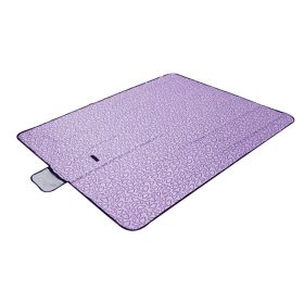 Camping/Beach/Picnic Waterproof Oxford fabric Blanket (59"x71"),E
