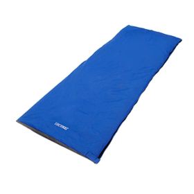 Premium Lightweight Sleeping Bag for Adults Outdoors + Inflatable Pillow, Blue